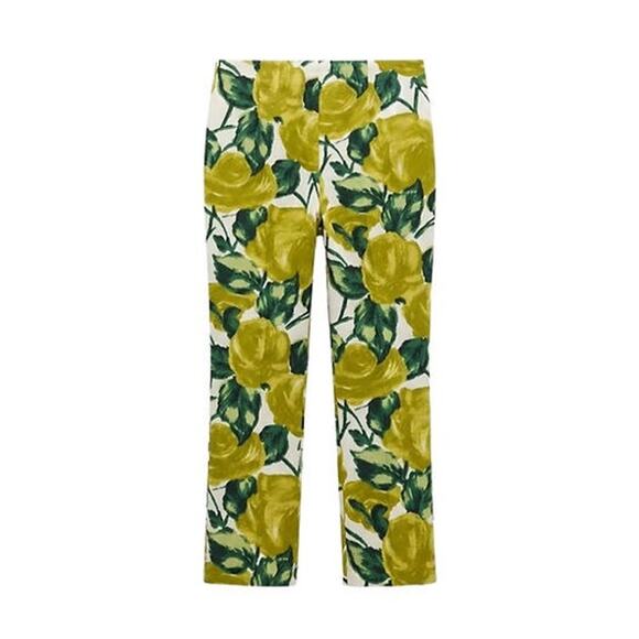 TUCKERNUCK Giverny Gardens Stretch Cotton Ashford Pant Size L NWT - Picture 7 of 7